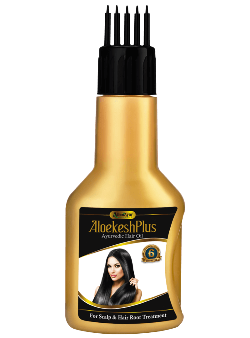 AloekeshPlus Ayurvedic Hair Oil - Allen Healthcare